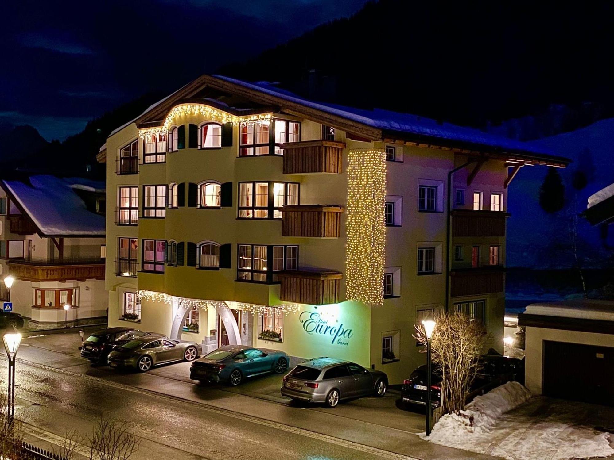 Hotel Garni Europa Санкт Антон ам Арлберг Екстериор снимка